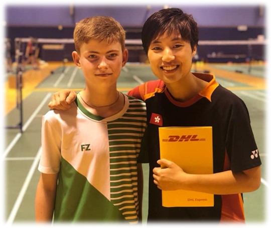 Dylan Noble Hong Kong Badminton