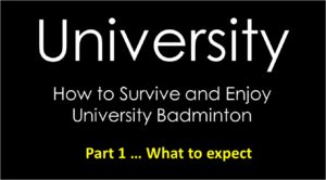 University Badminton