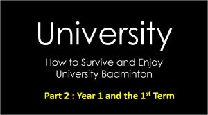 badminton university year 1 landscape