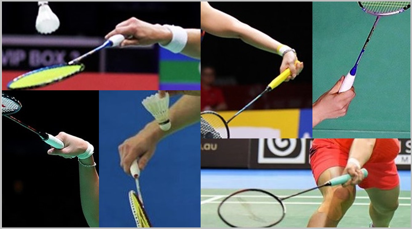 Coaching badminton grips