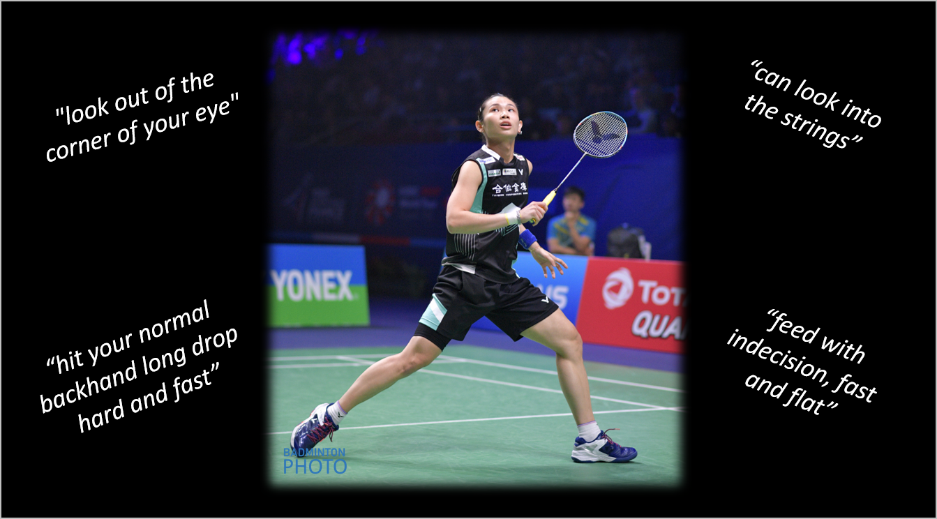 badminton backhand crosscourt drops