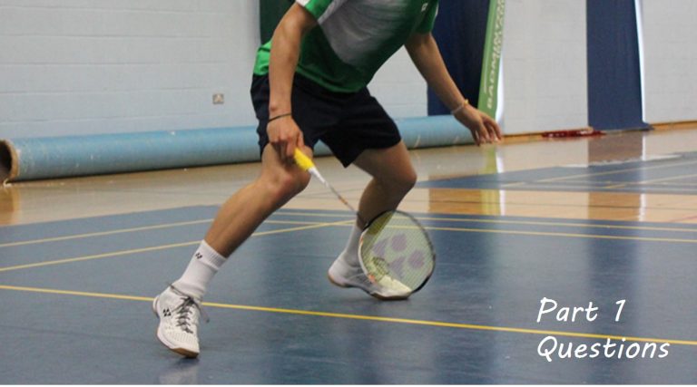 Badminton Split-Step challenge