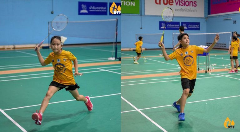 badminton deep forehand for coaches