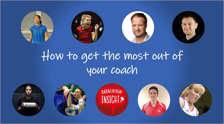 how to get the most from your badminton coach