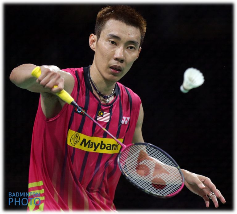 badminton singles return of serve Chong Wei Lee