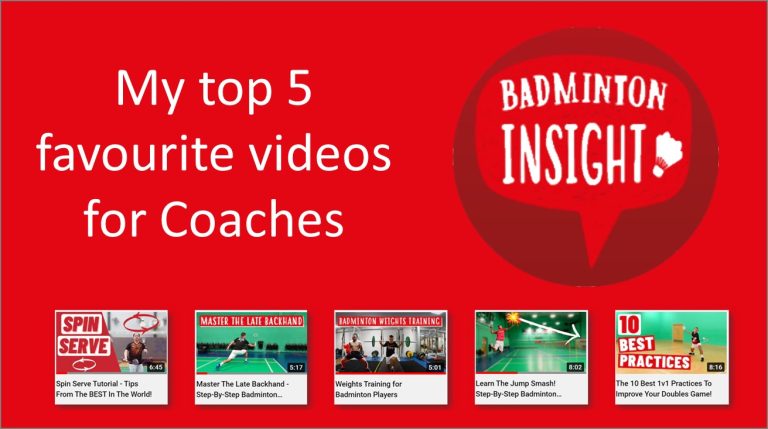 badminton insight videos for coaches