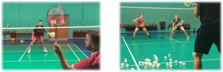 tactical badminton multi shuttle