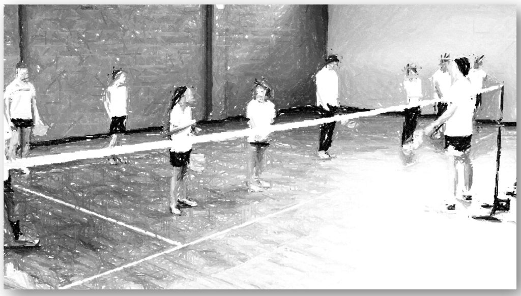 badminton shadow for begginer players