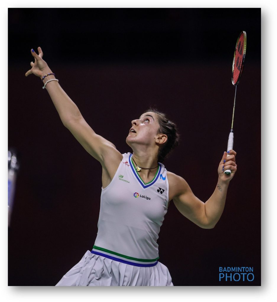 carolina marin overhead
