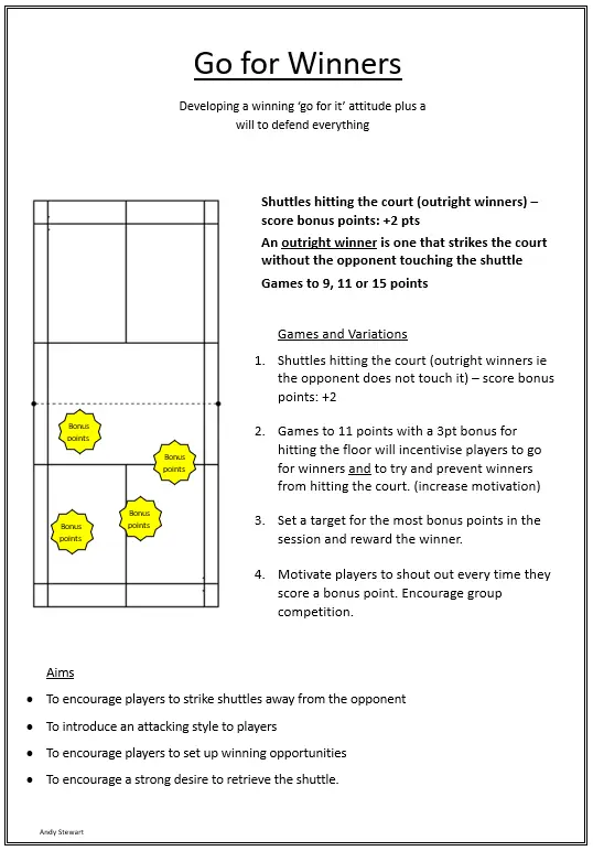 6 ways to improve your singles badminton fitness