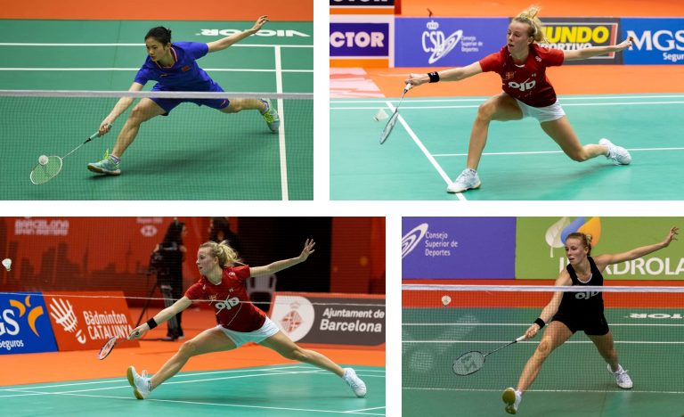 Boys at a badminton match