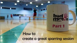 Badminton Singles Sparring