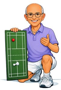 Badminton Coach with Tactics board