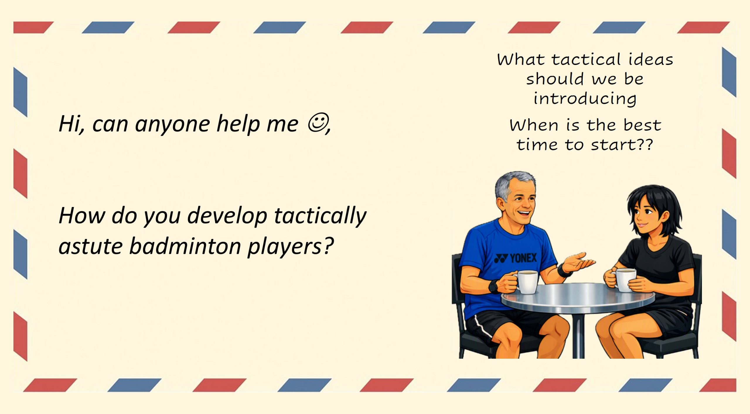 Badminton practice advice
