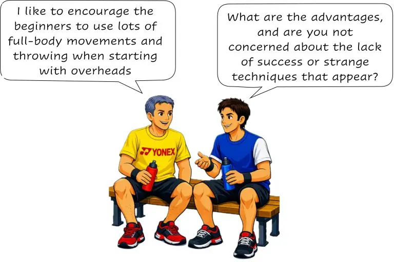 introducing the badminton overhead – p5