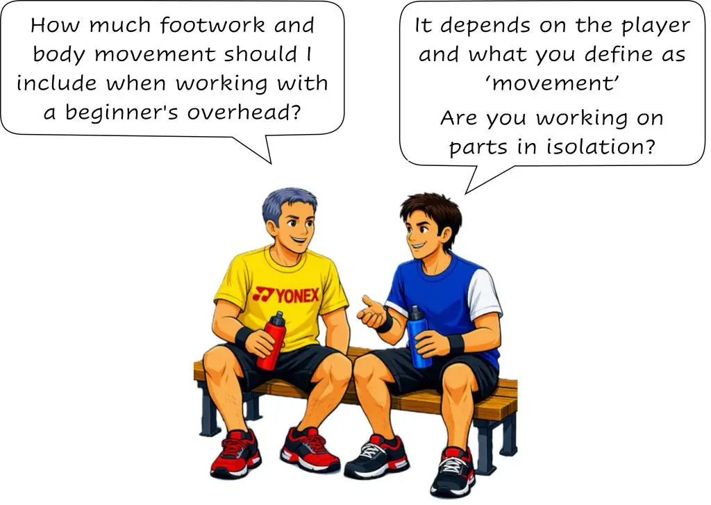 introducing the badminton overhead – p5