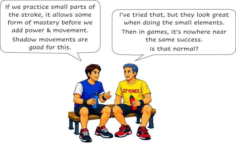 introducing the badminton overhead – p5